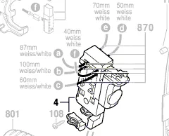 Interrupteur réf. 1 617 200 111 BOSCH